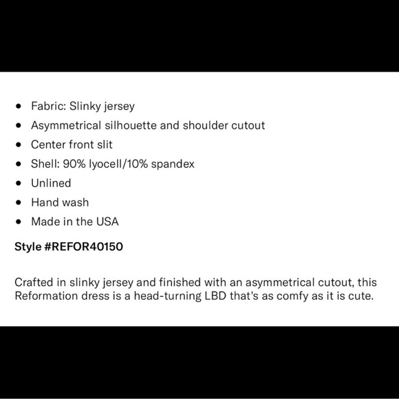 Reformation | Saravea One Shoulder Midi Dress S - Picture 7 of 8